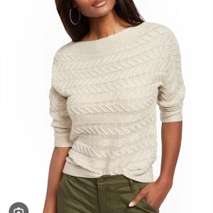 New York & Company Cable Knit Sweater